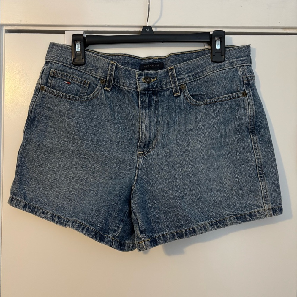 Y2K Tommy Hilfiger Classic Blue Denim Women's Shorts